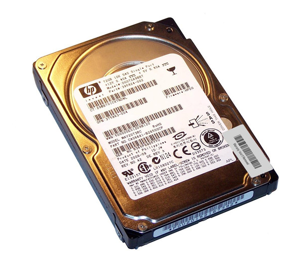 395924-002-U - HP 73GB 10000RPM SAS 3GB/s Hot-Pluggable Single Port 2.5-inch Hard Drive