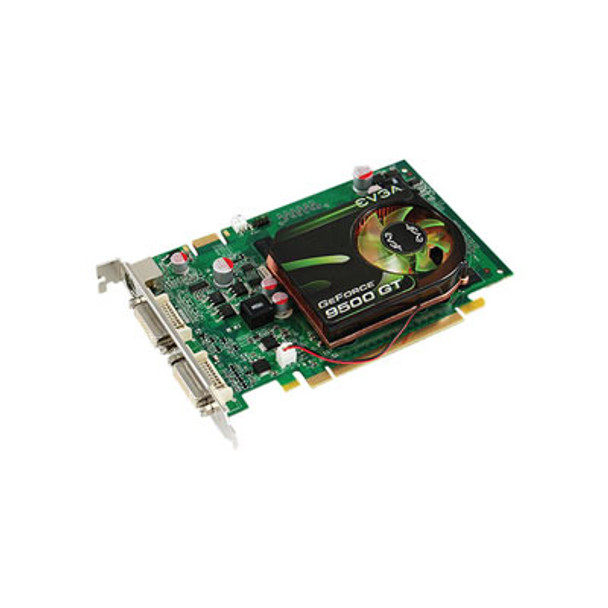 01G-P3-N959-BR - EVGA GeForce 9500 GT 1GB 128-Bit DDR2 PCI Express 2.0 x16 HDCP Ready SLI Sup-Port Video Graphics Card