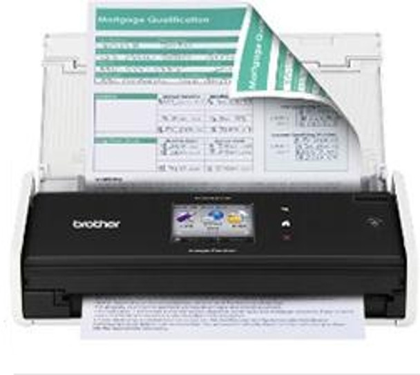 Brother ADS-1500W ADF scanner 600 x 600DPI Black, White scanner