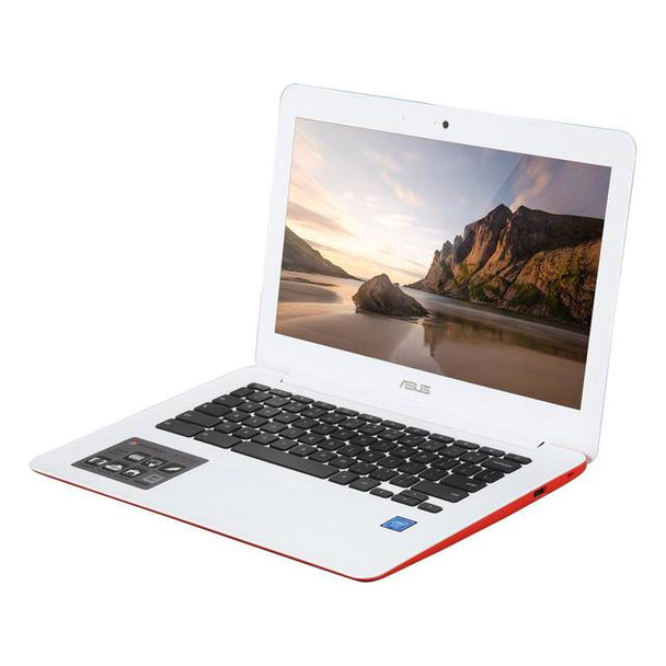 ASUS Chromebook C300SA-DH02-RD 13.3 inch Intel Celeron N3060 1.6GHz/ 4GB LPDDR3/ 16GB eMMC + TPM/ USB3.0/ Chrome Notebook (Red)