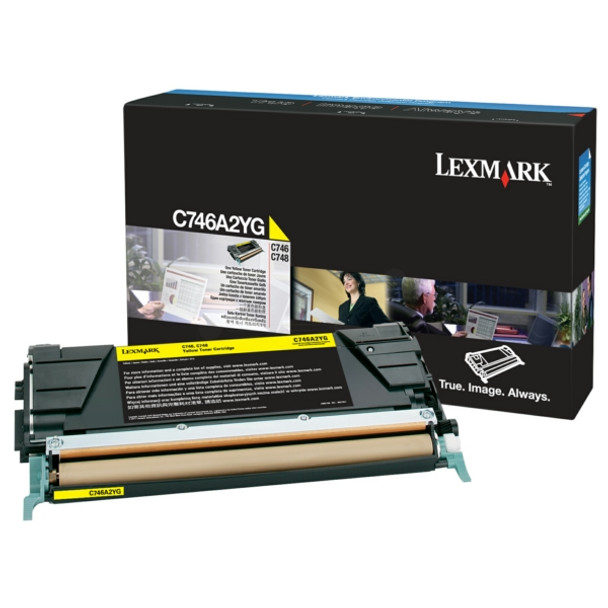 Lexmark C746A2YG Toner yellow, 7K pages