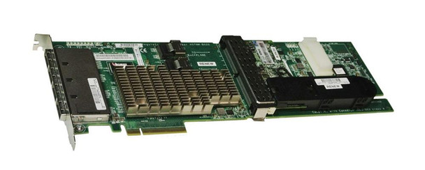 487204R-B21 - HP Smart Array P812 PCI-Express 24-Ports (8-Internal/16-External) Serial Attached SCSI (SAS) RAID Controller Card with 1GB (FBWC) Flash Memory Module