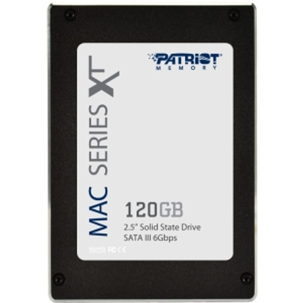 Part No:PAXT120GS25SSDR - Patriot Memory Mac 120 GB Internal Solid State Drive - 2.5 - SATA/600