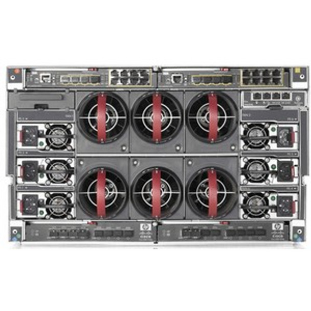 AG641A - HP MDS 9124e Fabric Switch 12 Ports 4Gb Fibre Channel + 2 x SFP (empty) Rackmountable