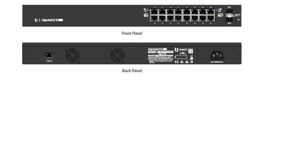 Ubiquiti Networks ES-16-150W Managed network switch L2/L3 Gigabit Ethernet (10/100/1000)