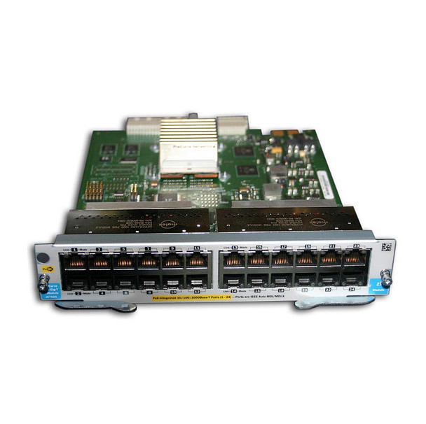 Part No:J8702A#ABA - HP ProCurve 5400zl 24-Ports 10/100/1000 PoE Integrated Switch Expansion Module