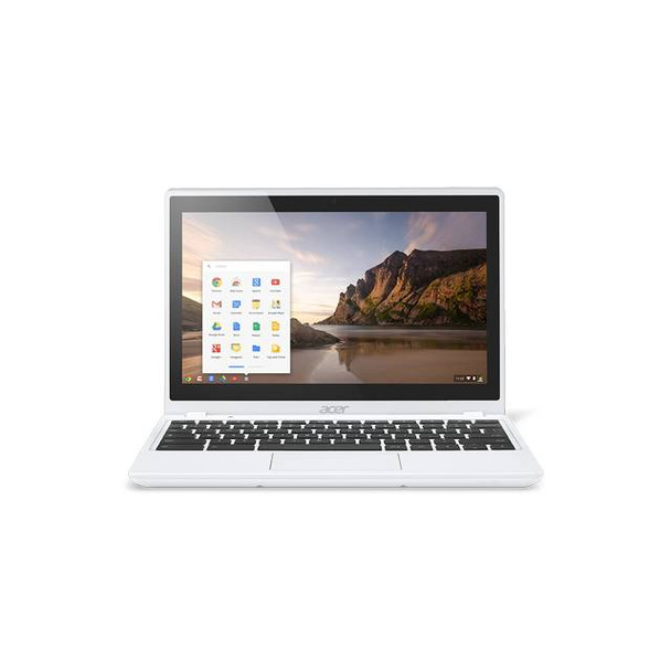 Acer Chromebook C720P-2457 11.6 inch Touchscreen Intel Celeron 2955U 1.4GHz/ 4GB DDR3L/ 32GB SSD/ USB3.0/ Chrome Notebook (White)