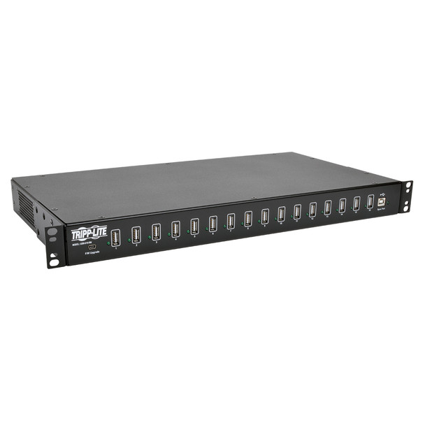 Tripp Lite U280-016-RM 480Mbit/s Black interface hub