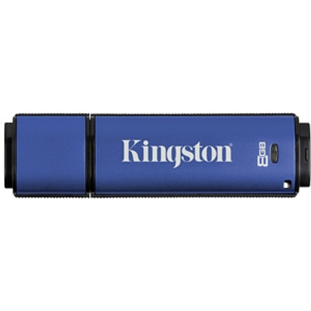 DTVPG/8GB - Kingston 8GB DataTraveler Vault Privacy Edition USB 2.0 Flash Drive - 8 GB - USB - External