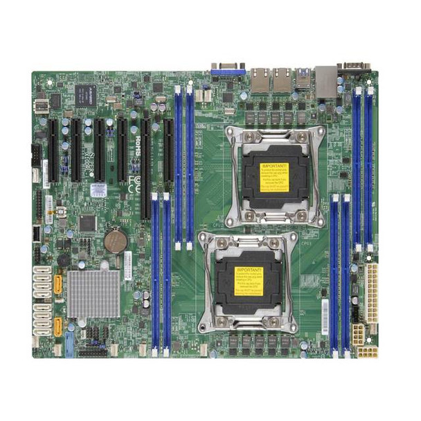Supermicro X10DRL-I-O Dual LGA2011/ Intel C612/ DDR4/ SATA3&USB3.0/ V&2GbE/ ATX Server Motherboard