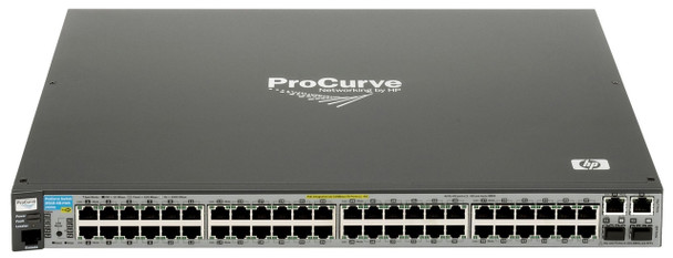 J9088A-R - HP ProCurve E2610-48 48-Ports Fast Ethernet 10Base-T/100Base-TX Managed Switch 2 x SFP (mini-GBIC) 2 x Gigabit Ethernet Ports