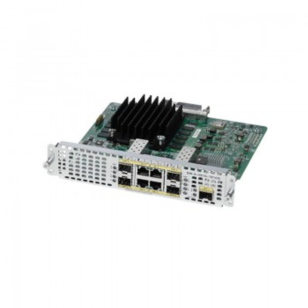 Cisco 4-Port High-Density Gigabit or 1-Port 10 Gigabit Ethernet WAN Service Module SM-X-4X1G-1X10G