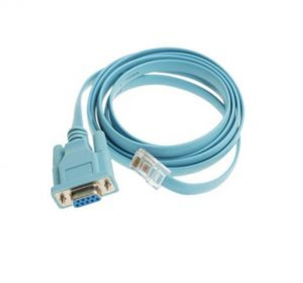 CAB-CONSOLE-RJ45 Cisco Console Cable 6ft with RJ45 and DB9F
