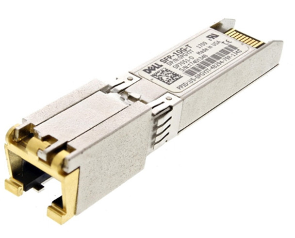 DELL WP2PP Sfp-10g-t Sfp+ 10gbase-t 30m Reach On Cat6a/7 Transceiver