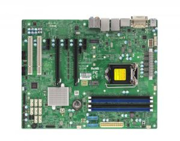 X11SAEO SuperMicro Socket H4 LGA 1151 Xeon E3-1200 v5 / v6 Intel C236 Chipset DDR4 4 x DIMM 8 x SATA 6Gbps ATX Server Motherboard