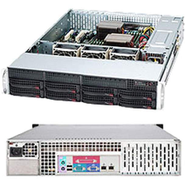 Supermicro CSE-825TQ-600LPB