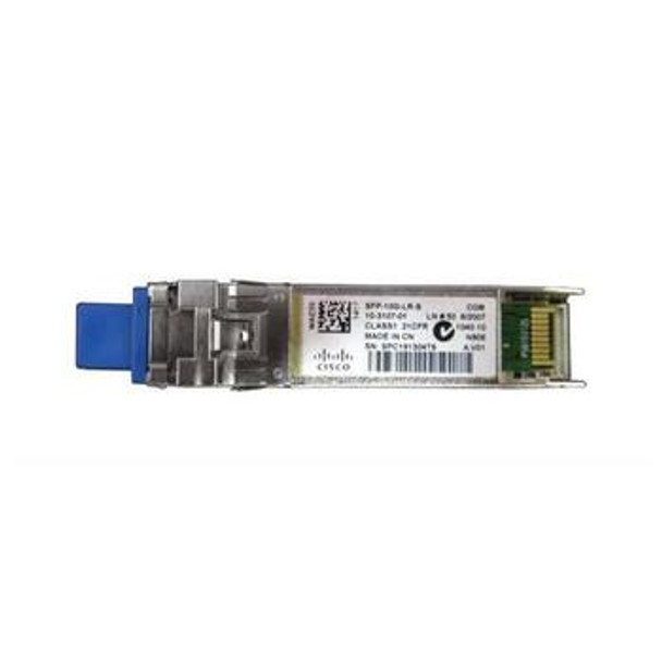 SFP-10G-LR-S Cisco 10Gbps 10GBase-LR Single-mode Fiber 10km 1310nm LC Duplex Connector SFP+ Transceiver Module