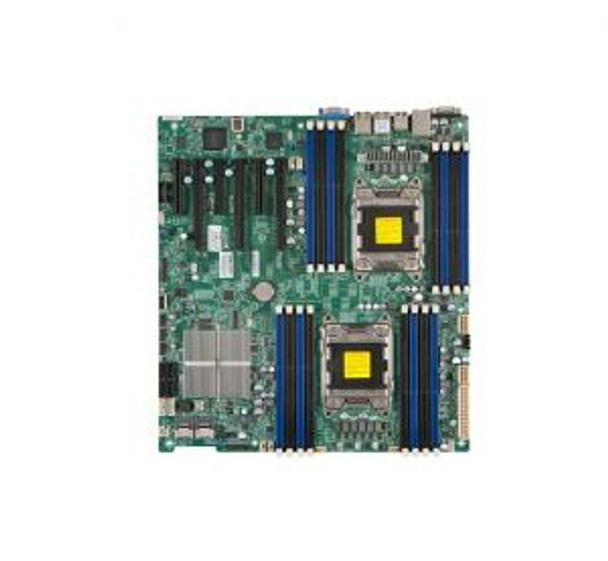 X9DRi-F SuperMicro Intel C602 Chipset Xeon E5-2600 and E5-2600 v2 Series Processors Support Dual Socket R LGA-2011 Extended-ATX Server Motherboard (Re