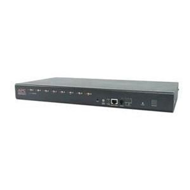 APC 8 Port Multi-Platform Analog KVM - KVM switch - 8 x KVM port(s) - 1 local user - desktop - for P/N: SCL400RMJ1U, SCL500RMI1UC, SCL500RMI1UNC, SMTL1000RMI2UC, SMTL750RMI2UC - AP5201