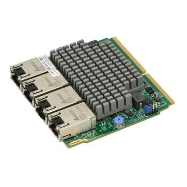 AOC-MTG-i4T SuperMicro Intel X550 Quad-Ports RJ-45 10Gbps 10GBase-T Network Adapter