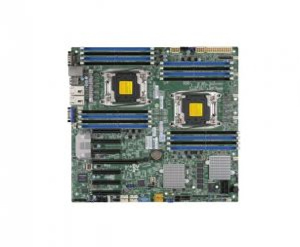 X10DRH-iT SuperMicro Dual Socket R3 LGA 2011 Xeon E5-2600 v4 / v3 Intel C612 Chipset DDR4 16 x DIMM 10 x SATA 6Gbps E-ATX Server Motherboard