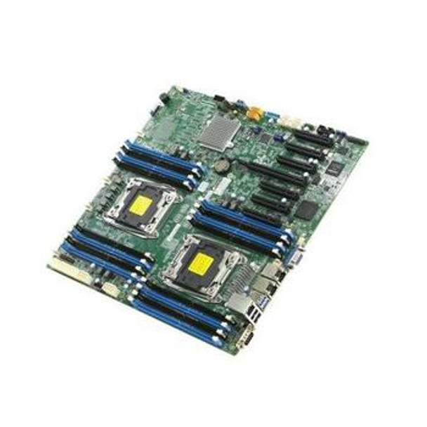 MBD-X10DRH-IT SuperMicro X10DRH-iT Dual Socket R3 LGA 2011 Xeon E5-2600 v4 / v3 Intel C612 Chipset DDR4 16 x DIMM 10 x SATA 6Gbps E-ATX Server Motherb