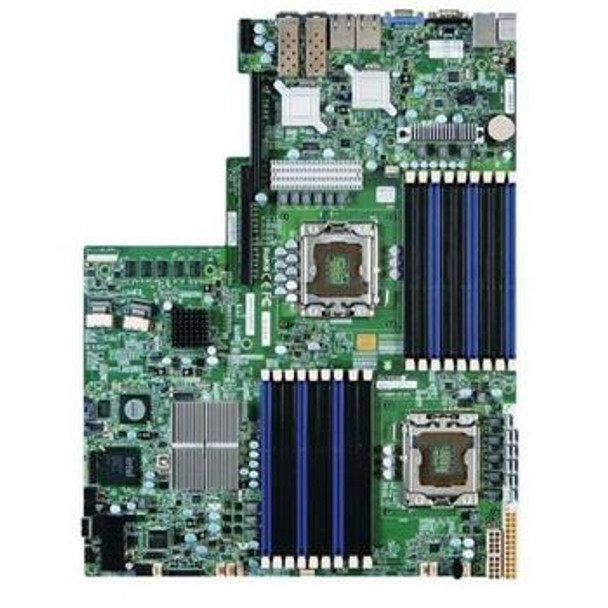 X8DTU-6TF+ SuperMicro DP Xeon 5600 LGA1366 6-Core DDR3 SAS2 RAID IPMI 10GbE SFP+ PCIe UIO Server Motherboard