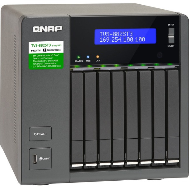 QNAP TVS-882ST3-I7-8G-US