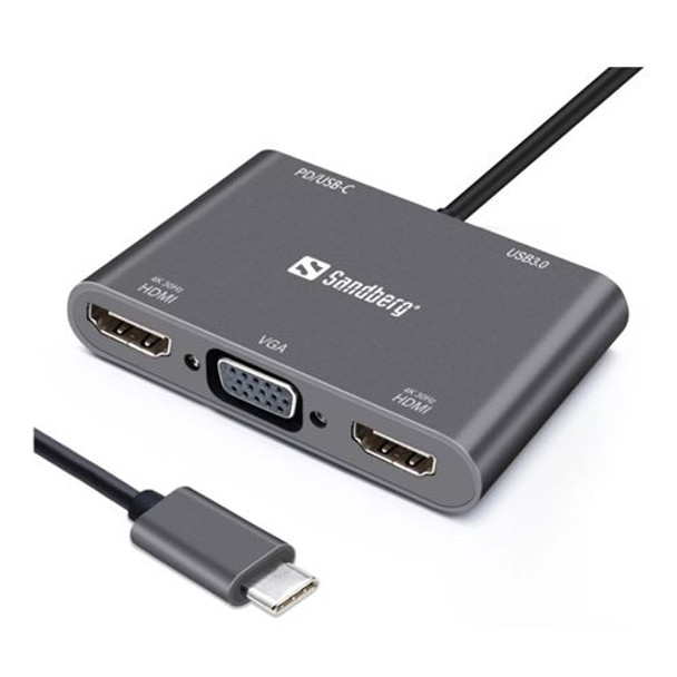 HUB-EDOCKUSBCSB-2HDMI