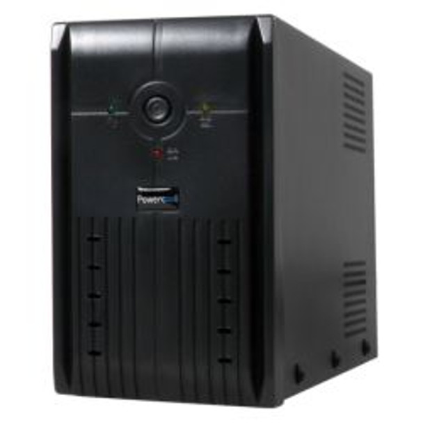 Powercool 850VA Smart UPS, 510W, LED Display, 2 x UK Plug, 2 x RJ45, USB