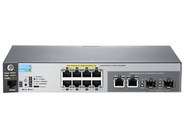 J9780A#ACC - J9780A#ACC - Aruba 2530 8 PoE+Switch