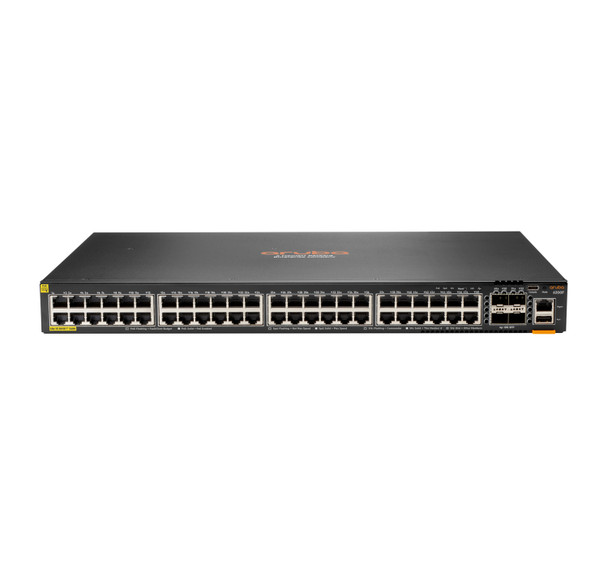 JL728A#ACC - JL728A#ACC - HPE Aruba 6200F 48G Class4 PoE 4SFP+ 740W Switch - Switch - L3 - Managed - 48 x 10/100/1000 (PoE+) + 4 x 1 Gigabit / 10 Gigabit SFP+ - rack-mountable - PoE+ (740 W)