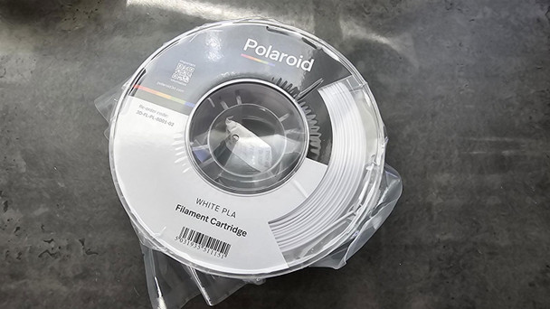 3D-FL-PL-8001-02 , Polaroid 1kg PLA Filament Cartridge White W - 3D-FL-PL-8001-02