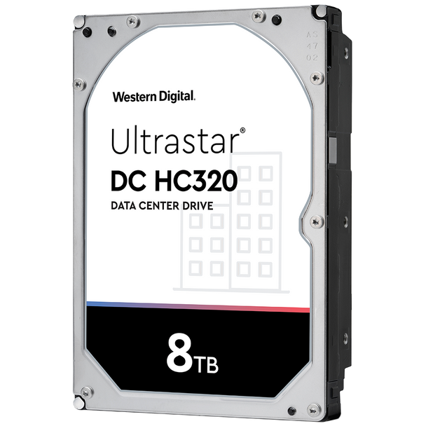HUS728T8TALE6L4 0B36404 , WD Ultrastar DC HC320 HUS728T8TALE6L4 - hard drive - 8 TB - SATA 6Gb/s