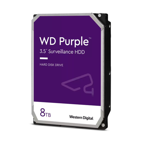 WD85PURZ , Western Digital Blue 8TB WD PURPL 8TB WD PURPLE internal hard drive 5400 RPM 256 MB 3.5" Serial ATA III - WD85PURZ