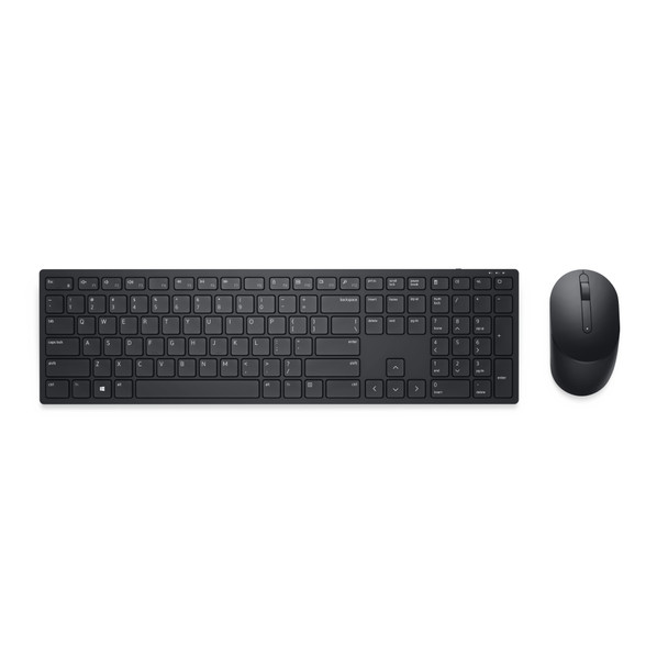 KM5221WBKR-INT , Dell Pro Keyboard and Mouse - KM5221W - US International (QWERTY) - Black - (RTL BOX)