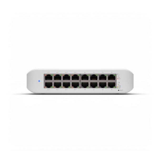 USW-LITE-16-POE , Ubiquiti UniFi Switch Lite 16 PoE L2 Gigabit Ethernet (10/100/1000) Power over Ethernet (PoE) White