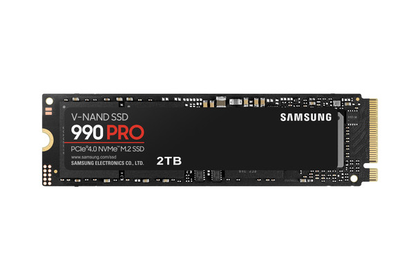MZ-V9P2T0BW , Samsung 990 PRO 2 TB M.2 PCI Express 4.0 NVMe V-NAND MLC - MZ-V9P2T0BW