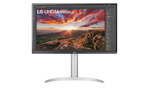 27UP85NP-W.BEU , LG 27UP85NP-W computer monitor 68.6 cm (27") 3840 x 2160 pixels 4K Ultra HD LED Silver
