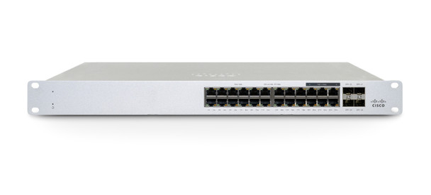 MS130-24P-HW , Cisco Meraki MS130-24P Managed L2 Gigabit Ethernet (10/100/1000) Power over Ethernet (PoE) 1U White