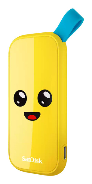 SDSSDE30-2T00-G25F , SanDisk SDSSDE30-2T00-G25F external solid state drive 2 TB USB Type-C 3.2 Gen 2 (3.1 Gen 2) Yellow