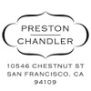 Preston Chandler Self Inking Stamp