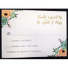 Halle and Jordan: Wedding Invitation