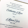 Catherine and Adam: Wedding Invitation