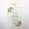 Natalie and Matthew: Wedding Invitation