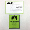 Max: Bar Mitzvah Invitation