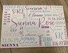 Sienna: Bat Mitzvah Invitation