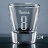 Numero Shot Glass - 10 fonts