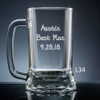 Iguala Beer Mug Glass- 10 fonts