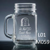 Miramar Mason Jar Glass - 10 icons